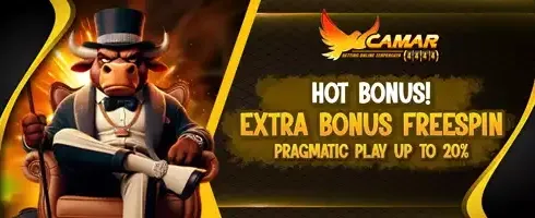 Bonus Extra Freespin 10% & Buyspin 20% promotion banner