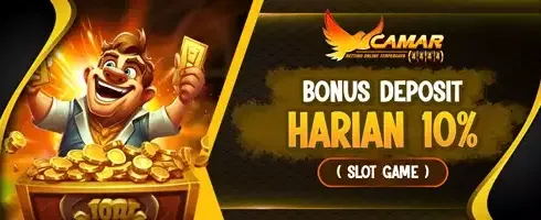 Bonus Deposit Harian 10% Tanpa Batas promotion banner
